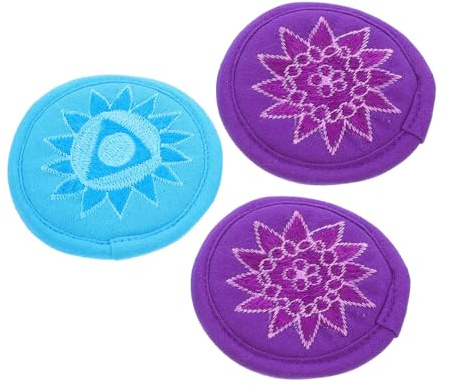 Yardwe 3stücke Klangschalenkissen Aus Klangschalenmatte Und Klangschalenunterlage Für Buddha-klangschalen Klangschalenzubehör Für Meditationsschalen