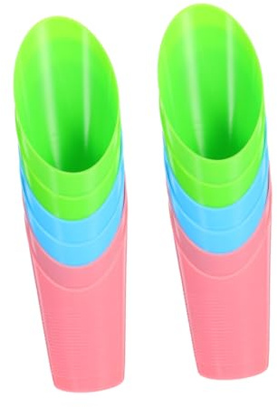 Toyvian Lot de 12 Petites Pelles à Rempoter en Plastique pour Jardinage Intérieur, Plantes Succulentes Et Bonsaïs, Couleurs Assorties, Outils De Plantation Compacts Et Précis pour Micro-paysages