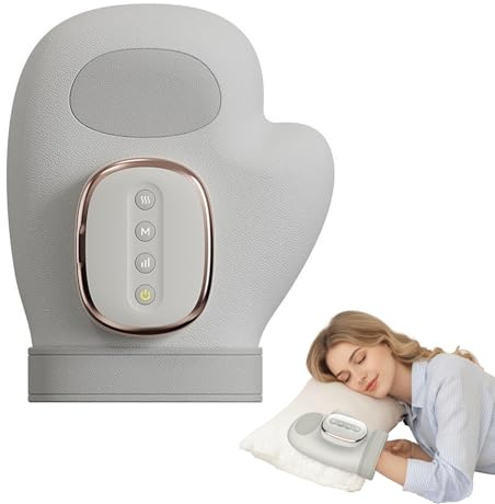 Nuvra Hand Massager - Portable Air Pressure Massage Device, 3 Modes & 5 Intensities, for Hands & Wrists, Relief for Tired Muscles
