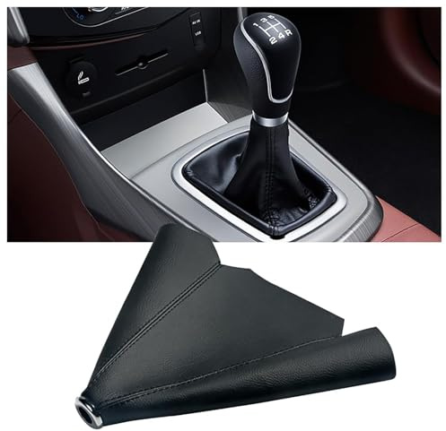 Auto Schalthebelabdeckung, für BMW Serie 3 328i E46 316i E46 318i E46 320d E46 330i E46 Manual Staubschutz Schaltmanschette Shifter Boot Schaltsack einfach zu montieren