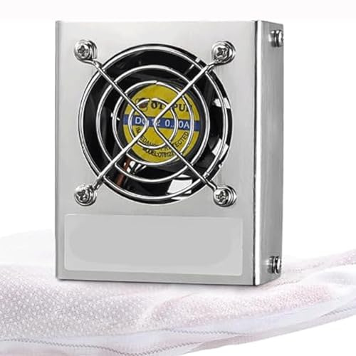 Genérico Ventola ionizzatore antistatica da Tavolo, ionizzatore Antistatico con soffiante ionico Antistatico, soffiante d'Aria ionizzante con ago ionico in Acciaio al tungsteno, Volume d'Aria 30CFM