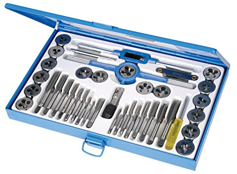 Silverline 186811 Profi-Gewindeschneidwerkzeuge, 40-tlg.