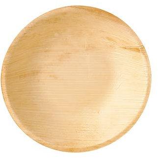 Papstar - 10 x 6 Coupelles, Feuille de palmierpure rond 300 ml Ø 17,5 cm · 3,5 cm