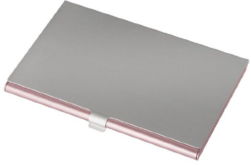 Visol Products Visitenkartenetui aus Aluminium Rose
