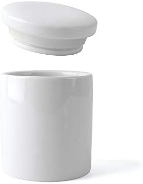 Holst Porzellan VD 002 Porzellan Vorratsdose Zylinder 13 cm, weiß, 10.5 x 10.5 x 12.5 cm 0,60 l | 10,5 x 10,5 x 12,5 cm