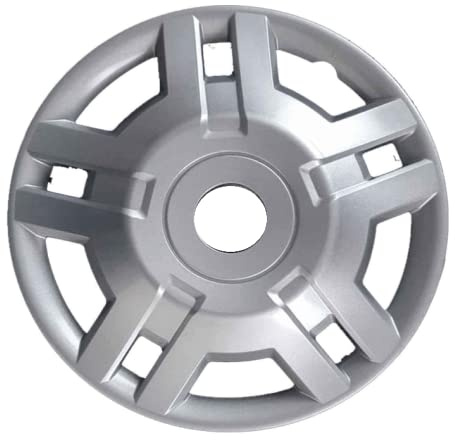 Set med 4 hjulkanter 38 cm röd logotyp