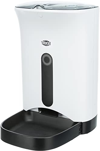 TRIXIE steuerbarer Futterspender per APP FUTTERAUTOMAT TX8, 4,3 L/24 × 38 × 19 CM, WEIß/SCHWARZ - 24338