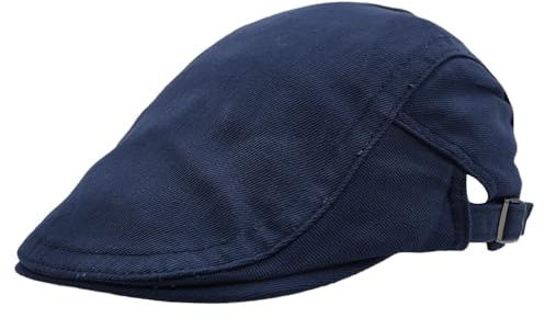 KeepSa Herren Newsboy Schiebermütze Flatcap Gatsby Ivy Cap | Baumwolle Barett Tellermütze Schlägermütze Schirmmützen Hut Sommer Atmungsaktiv Verstellbare Vintage Cabbie Cap
