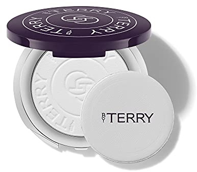 By Terry Hyaluronic Pressed Hydra-Powder 8HA | Travel-Size | Invisible, Matte Finish For Flawless & Smooth Skin | 7.5g