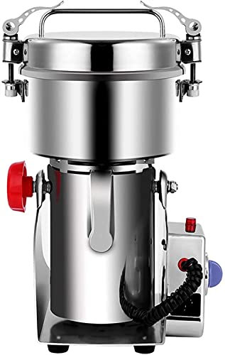 Macinacaffè elettrico 800G, macinino per cereali in acciaio inossidabile di tipo oscillante Robot da cucina ad alta velocità per macinino per uso domestico e professionale