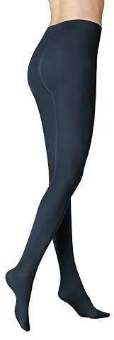 KUNERT Damen Strumpfhosen Velvet 40 semi-blickdicht matt-schimmernd 40 DEN dark denim 1620 42-44
