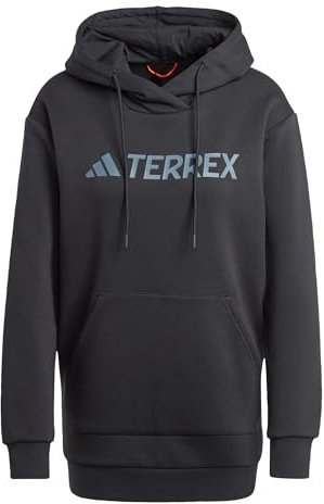 Adidas Donna Terrex Multi Large Logo Hoodie, Black, XL