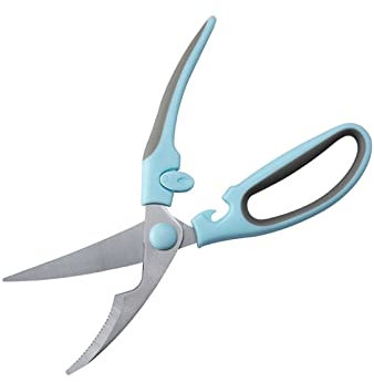 Tijeras de cocina para el hogar, tijeras para comida de hueso de pollo, acero inoxidable, barbacoa, carne, accesorios de cocina multifuncionales