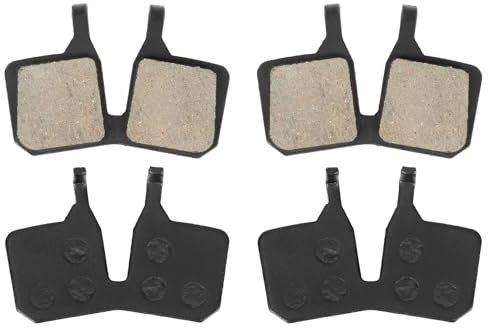 Gvrxec 2 Paar MTB-Fahrrad-Keramik-Bremsbeläge für Magura MT5 MT7, Semi-Metallic, Schwarz, Mountainbike, Scheibenbremse
