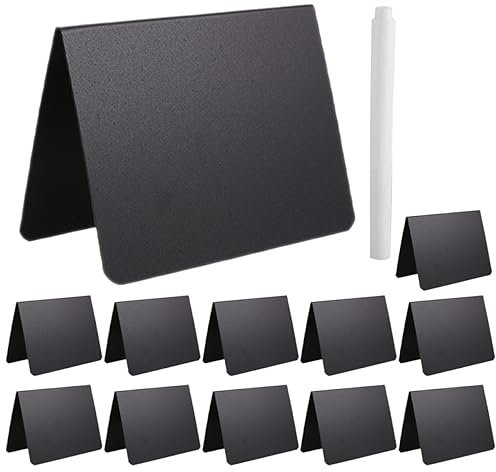 OFFSCH Mini-kreidetafel Aus Stehend Als Nachrichtentafel Schreibtafel Werbetafel Memoboard Für Hochzeit Party Besonderen Anlässen Leicht Zu Reinigen Vielseitig Einsetzbar