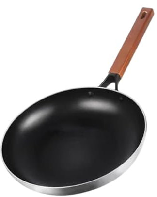 KESOTO Bratpfanne, Bratpfanne, Steakpfanne, Kochende Omelettpfanne, Kochpfanne für Induktions Gasherde, Wohnmobile, Drinnen Und Draußen, Elektrischer Gasherd, Durchmesser 34.5cm