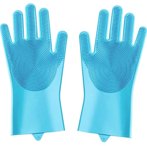 Luxiremi Gants de bain pour chien, gants de toilettage pour chien, gants de nettoyage, gants de bain et de massage pour chiens et chats
