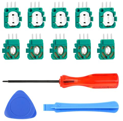 Potentiomètre de Module Analogique pour Manette de Jeu, Contrôleurs Pièces de Réparation de Potentiomètre de joystick 3D Joystick du Module Capteur pour Résoudre Les Problèmes de joystick