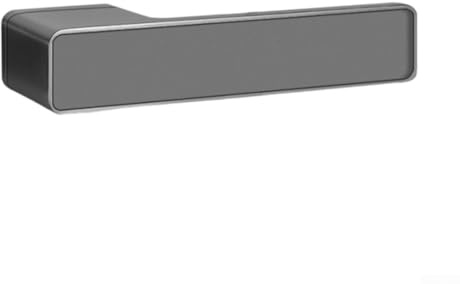 Set di serrature magnetiche silenziose per porta interna della camera da letto, in lega di zinco, con meccanismo di blocco integrato, design minimalista per un funzionamento silenzioso senza chiave