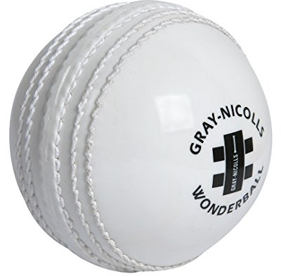 Gray-Nicolls Pojkar Wonderball träning cricketboll – vit, junior