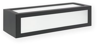 Faro Barcelona 70887 - NATRON Lampada da parete grigio scuro