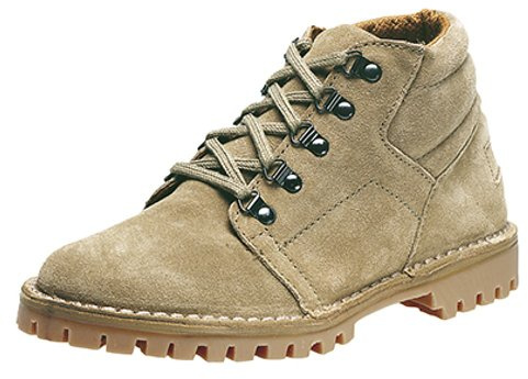 Roamers M496TS-9 Mens Suede Desert Boots Taupe