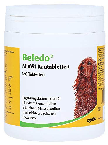 Befedo Minvit Kautabletten für Hunde 180 Kautabletten