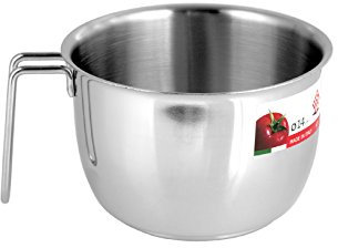 HOME Bollilatte, 12 cm, Acciaio Inossidabile