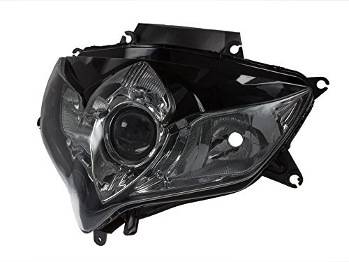 moto accessories OEM-Style SZ-001 LED Scheinwerfer für Suzuki GSXR 600 GSXR 750, weiß, ohne Leuchtmittel