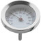 WMF Vitalis Thermometer groß, Ersatzteil für Dampfgarer Glasdeckel rund, Cromargan Edelstahl poliert, backofenfest