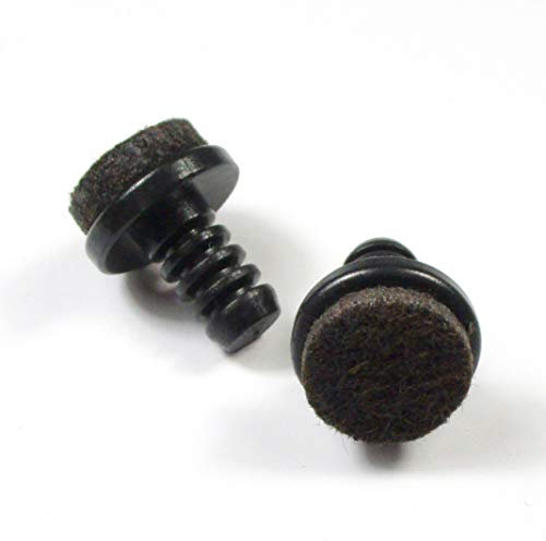 Ajile® Filzgleiter für Stühle 16 Stück Stuhlbeinkappen Möbelgleiter Schutz vor Kratzern & Lärm – Stuhlbeinschoner für Tische, Sofas, Möbel – Ø 8mm Innen, Ø 18mm Basis – Für alle Möbelfüße geeignet