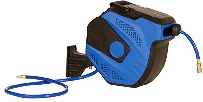 3/8 X 100' Retractable Air Compressor Hose Reel 300 PSI Auto Rewind Garage Tools