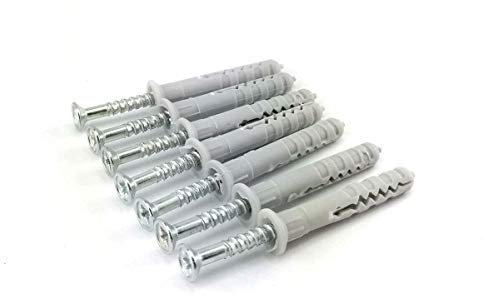 100x Dübel für Schnellmontage Einschlagdübel Pozidriv PZ 8 x 120