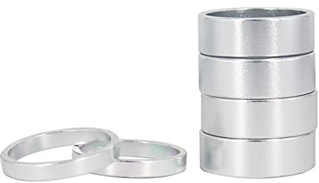 PLATT Lega distanziatori per bicicletta1 1 distanziali per Bici 25.4, 5 mm*2/10 mm * 4