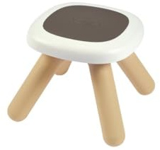 Smoby - Kid Hocker -softgrey – Design Kinderhocker für Kinder ab 18 Monaten, für Innen und Außen, Kunststoff, ideal für Garten, Terrasse, Kinderzimmer