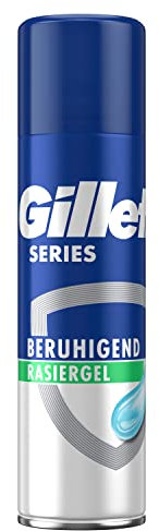 Gillette Series Bartpflege beruhigendes Rasiergel Männer (200 ml), mit Aloe Vera, Geschenk für Männer