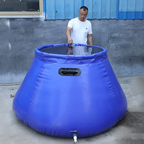 Wassersack Wasserbehälter Wasser Kanister Beutel, Landwirtschaft Wasserbehälter, Garten Pflanzen Gemüse Gewächshaus Notfall-Wasserfässer Mit Zapfhahn Und Handgriff, Home Kleiner Wasserspeicherbeutel (