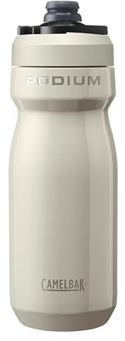 CAMELBAK - Botella de acero para bicicleta Podium, Botella, Piedra, 530 ml