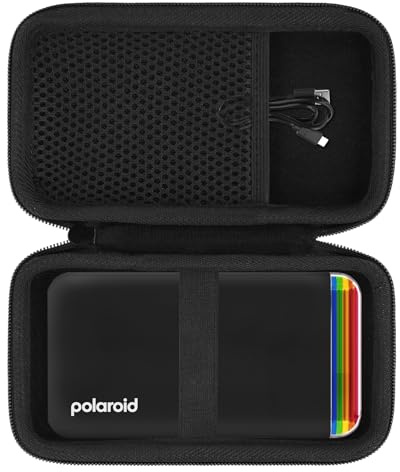 Aenllosi Hard Carrying Case for Polaroid Hi-Print 2nd Gen Printer, Black | Fit for Polaroid Hi-Print 2nd Gen Printer, EVA Hard Shell Protection, Shockproof Case Protection, Case Only