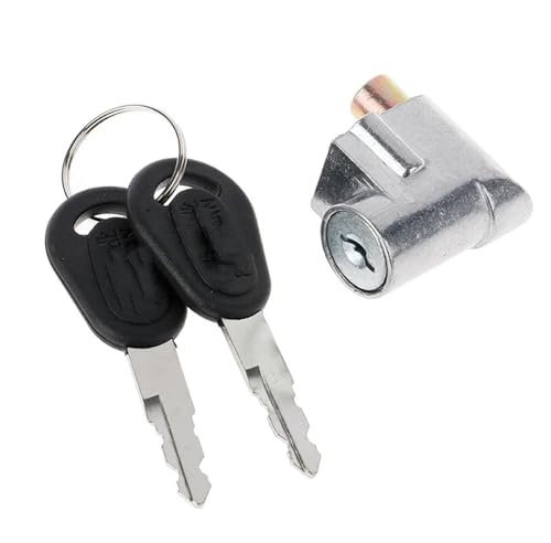 Blocchetto Accensione Blocco Di Accensione Blocco Di Sicurezza Della Batteria + 2 Chiavi Per Motocicletta Bici Elettrica Scooter E-bike Interruttore Accensione