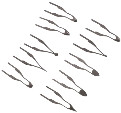 ABOOFAN Puntas para Pirograbado de Alta Impedancia Juego de 10 Piezas Metálicas Resistentes al Calor Repuestos para Pluma de Pirograbado Profesionales y Aficionados Accesorios para