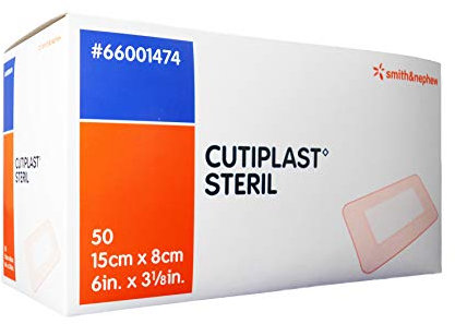 CUTIPLAST steriler Wundverband 15cmx8cm, 50 St