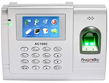 Fingertec Full Color Biometric Time Attendance System for 3000 Fingerprints - Fingertec AC-100C