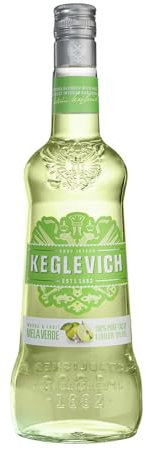 Keglevich, Vodka alla Mela Verde da frutta italiana 100%, senza coloranti e aromi artificiali - 1 bottiglia da 700ml