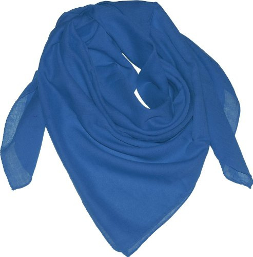 Harrys-Collection Unisex Baumwolltuch 100% Baumwolle Kopftuch, schwarz