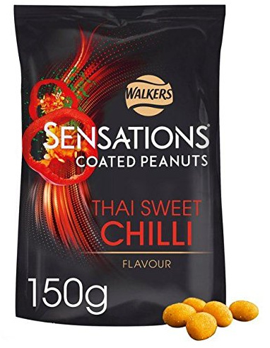 Sensations Thai Sweet Chilli Coated Peanuts - 150g (0.33lbs)