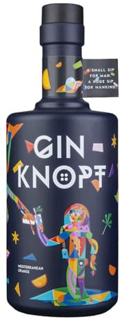 Gin Knopf | aus frischen Orangen und Käutern destilliert | einzigartiges Aroma | handcrafted Gin | 44% | 500ml