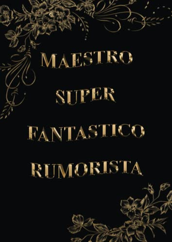 Maestro Super Fantastico rumorista: Agenda 2023-2024 Settimanale e Giornaliera A4 Grande Formato | Calendario mensile 2023|2024, 24 Mesi | Pianificatore a 2 anni (Regalo per Rumorista)