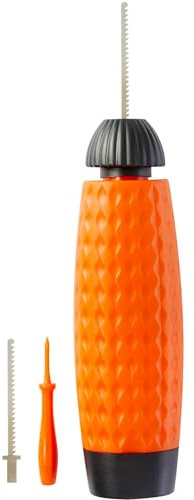 Smiffys Kit sega a batteria per zucca 6 pezzi, con trapano elettrico, 2 lame, sagome e punteruolo Halloween, Carnevale