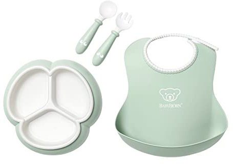 BabyBjörn Set Pappe, 4-teilig, hellgrün